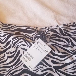 NWT zebra print dress